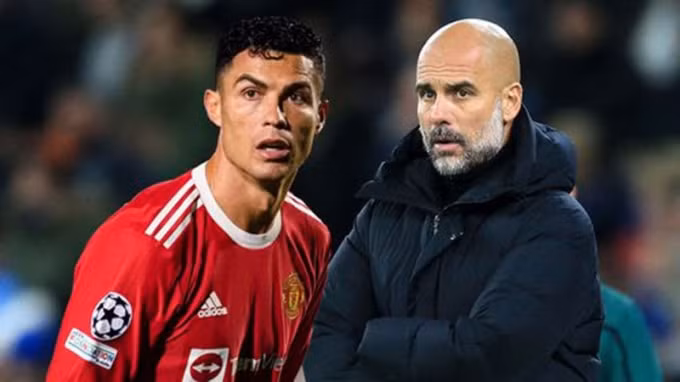 cristiano ronaldo va buoc ngoat voi man city hinh 2