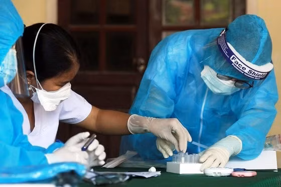 nghe an phong toa 67 ho dan cua xa nghi dien nghi loc lien quan den ca nhiem moi hinh 1