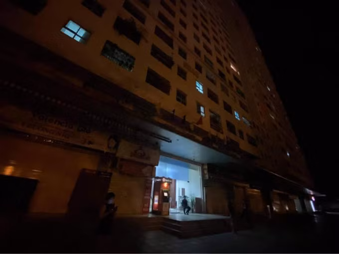 Chung cư xảy ra vụ việc.