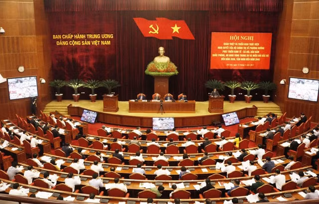 tong bi thu nguyen phu trong du hoi nghi quan triet trien khai thuc hien nghi quyet so 11 nq tw cua bo chinh tri hinh 1