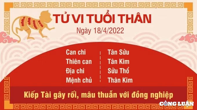 tu vi 18 4 2022 hom nay thu 2 ngay 18 3 am lich cua 12 con giap hinh 9