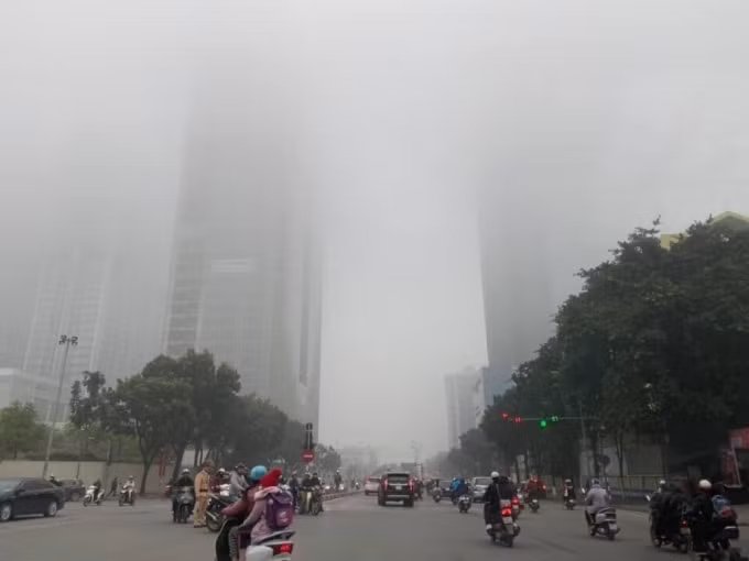 du bao thoi tiet 15 4 ha noi sang som suong mu nhe hinh 1