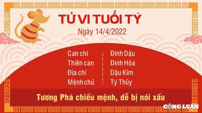 tu vi 14 4 2022 hom nay thu 5 ngay 14 3 am lich cua 12 con giap hinh 1