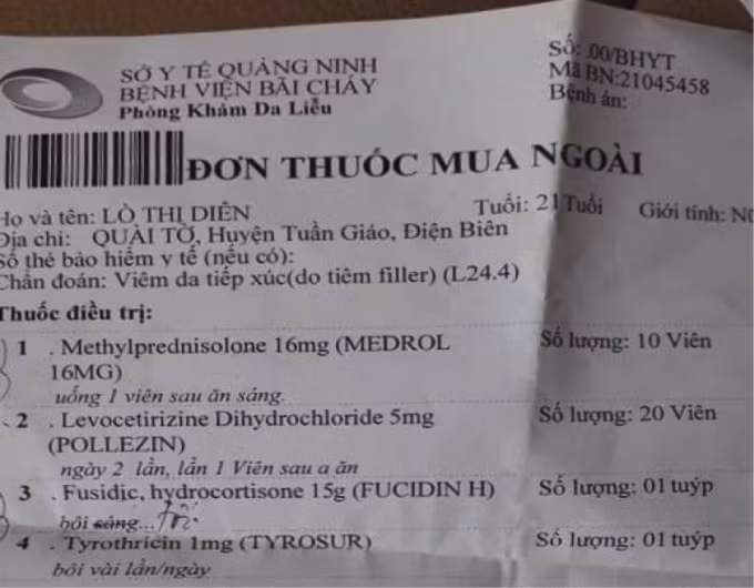 ruoc hoa vao than khi tiem filler tai cac co so tham mi khong giay phep hinh 1