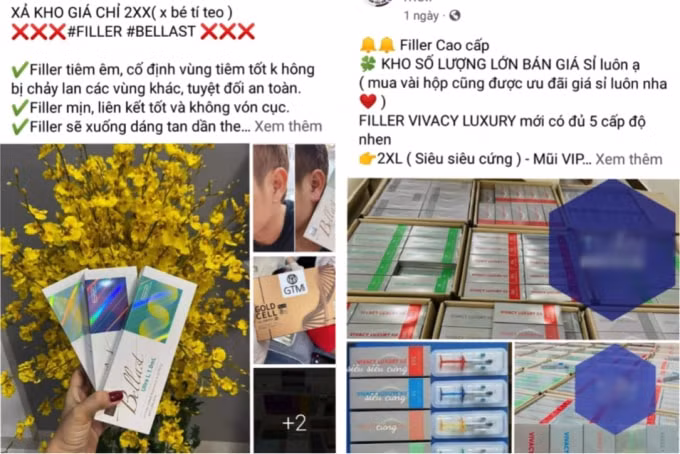 ruoc hoa vao than khi tiem filler tai cac co so tham mi khong giay phep hinh 3