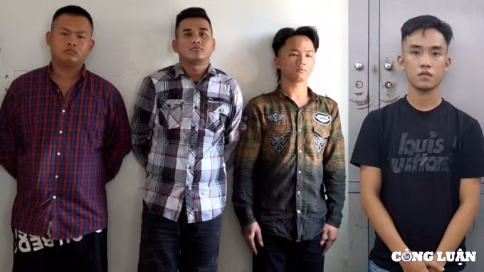 bat giam nhom doi tuong dung sung thanh toan nhau dem mung 2 tet hinh 1