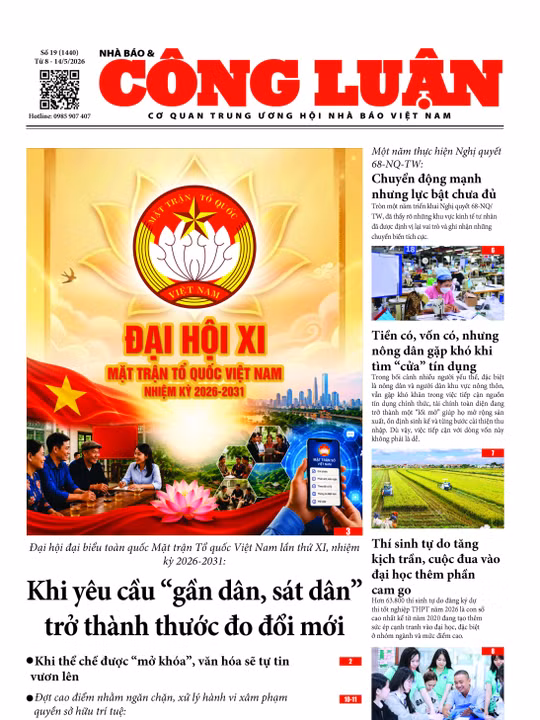 Nhà báo và Công luận số 19-2026