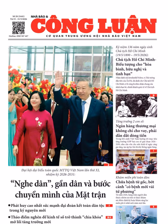 Nhà báo và Công luận số 20-2026