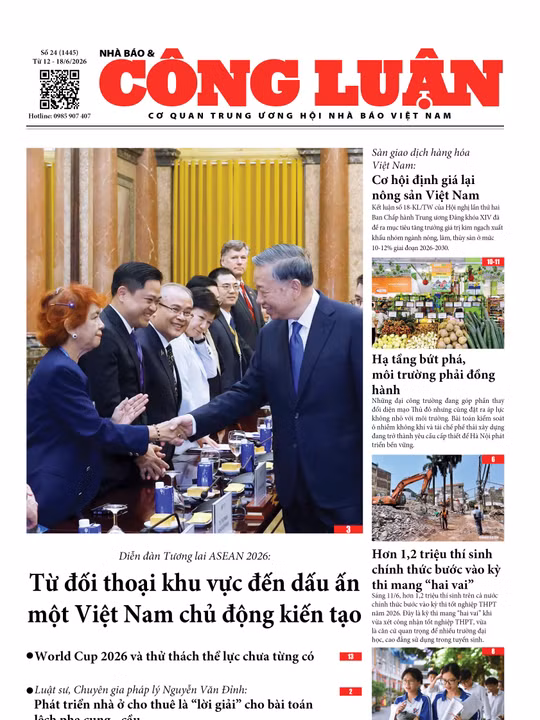 Nhà báo và Công luận số 24-2026