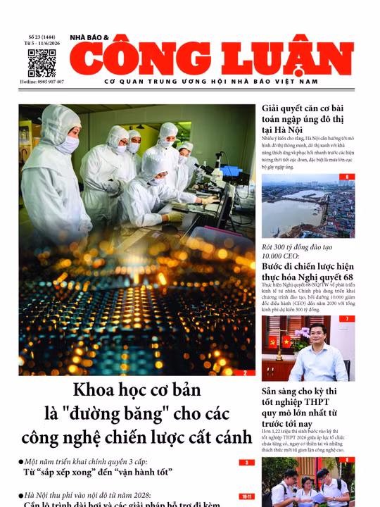 Nhà báo và Công luận số 23-2026