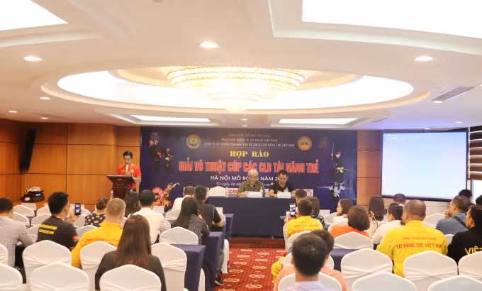 Hơn 1500 Vận động viên sẽ tham gia tranh tài tại Giải thi đấu Võ thuật Cup Tài năng trẻ Việt Nam - Hà Nội mở rộng năm 2019.