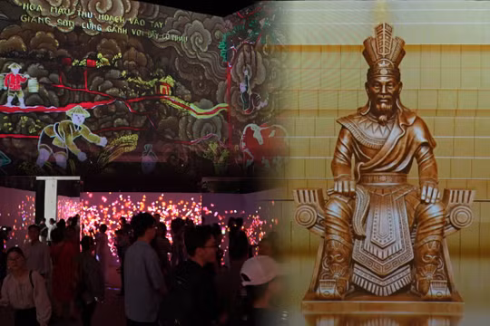 Công nghệ kể chuyện di sản Việt qua triển lãm 'Giao thời' 