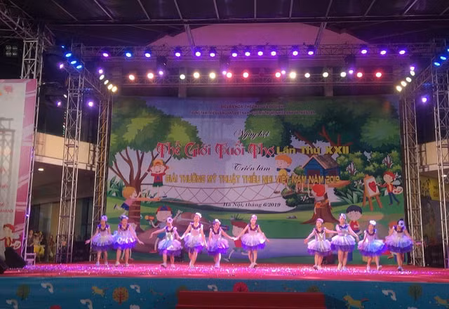 Ngày hội Ngày hội “Thế giới Tuổi thơ” lần thứ XXII sẽ là điểm đến trải nghiệm ý nghĩa cho các em nhân dịp hè về. Ảnh: Báo qdnd