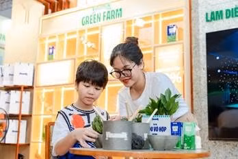 an tuong voi trai nghiem xanh duoc vinamilk mang den ngay hoi viet nam xanh hinh 8