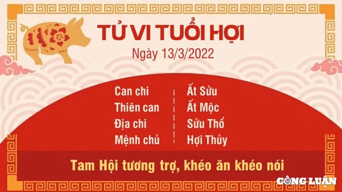 tu vi 13 3 2022 hom nay chu nhat ngay 11 2 am lich cua 12 con giap hinh 12