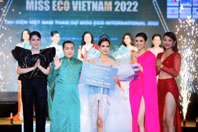 nhan sac xinh dep cua co gai e de dang quang miss eco vietnam 2022 hinh 1