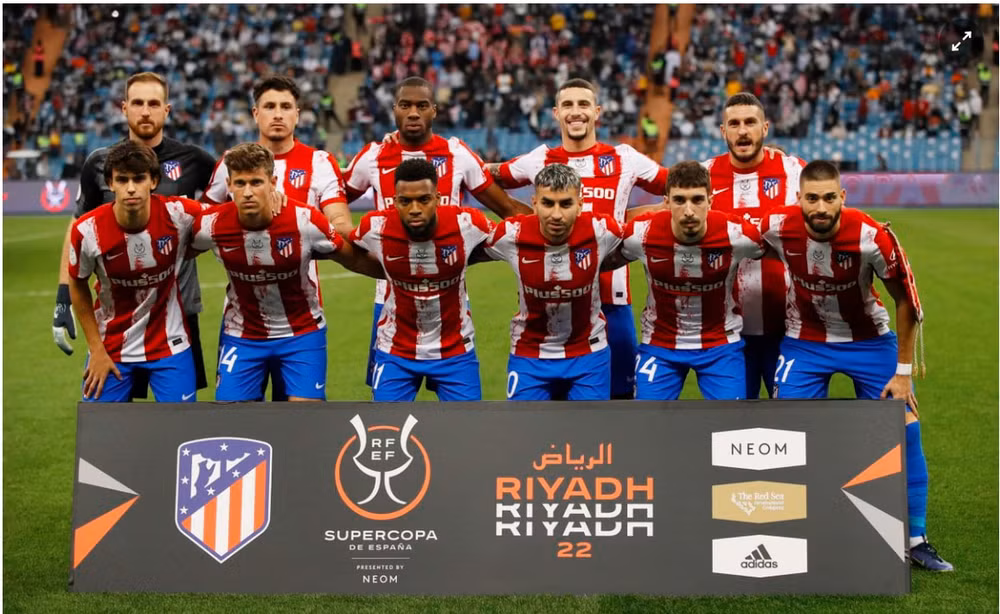 atletico madrid thua nguoc o ban ket sieu cup tay ban nha hinh 1