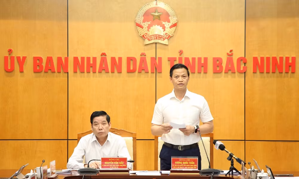 bắc nHoạt động thương mại, dịch vụ được tạo đà phát triển sau sáp nhập với tổng giá trị bán lẻ và doanh thu dịch vụ tăng 27,49% so với cùng kỳ. Sản phẩm nông nghiệp chủ lực là vải thiều bội thu với 205.000 tấn, xuất khẩu đạt 38%, tiêu thụ nội địa được đa dạng phương thức khi tỉnh kết nối đưa vải thiều vào bếp ăn khu công nghiệp. Kim ngạch xuất, nhập khẩu tăng 14%, thu ngân sách đạt 80,8% dự toán; thu nội địa đạt 85% dự toán.