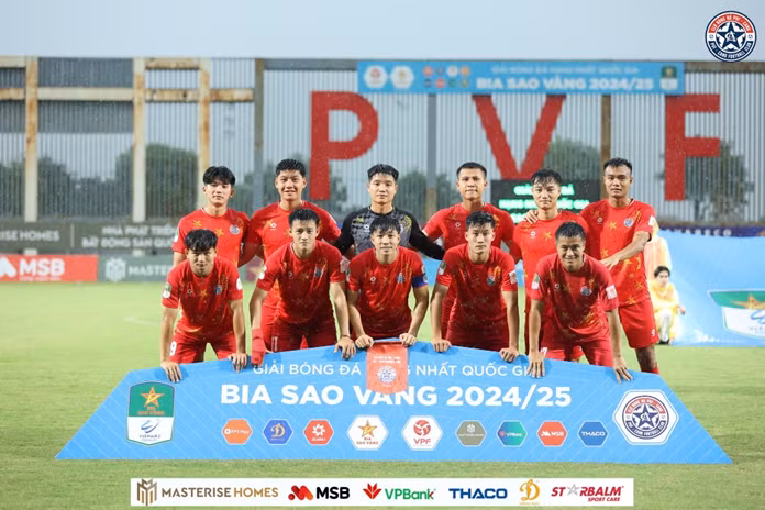 CLB PVF-CAND tại giải hạng nhất quốc gia – Bia Sao Vàng 2024-2025