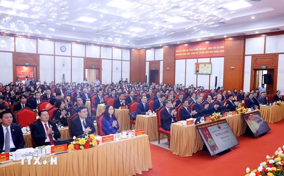 Đại biểu tham dự Đại hội. (Ảnh: Phương Hoa/TTXVN)