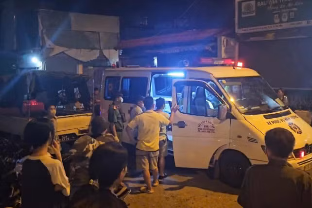 Cơ quan có mặt tại hiện trường (Ảnh: Đồng Hoàng).
