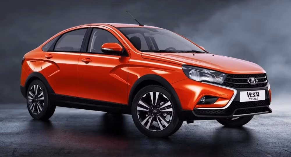 Lada Vesta Cross Sedan - Xe 4 chỗ mới có gầm cao hơn cả Toyota RAV4