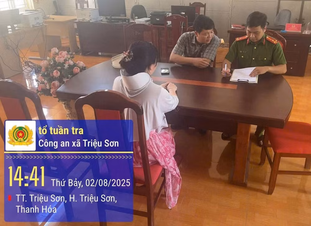 Công an xã triệu sơn