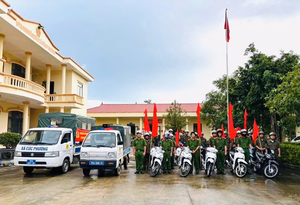 Công an ninh bình ra quan