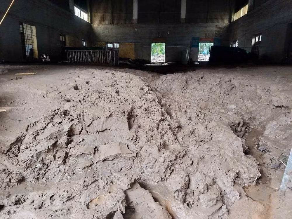 Hiệu trưởng lo lắng năm học mới đã cận kề, nhà trường đang gặp quá nhiều khó khăn để tổ chức lớp học bán trú. Ảnh: Gia Thảo