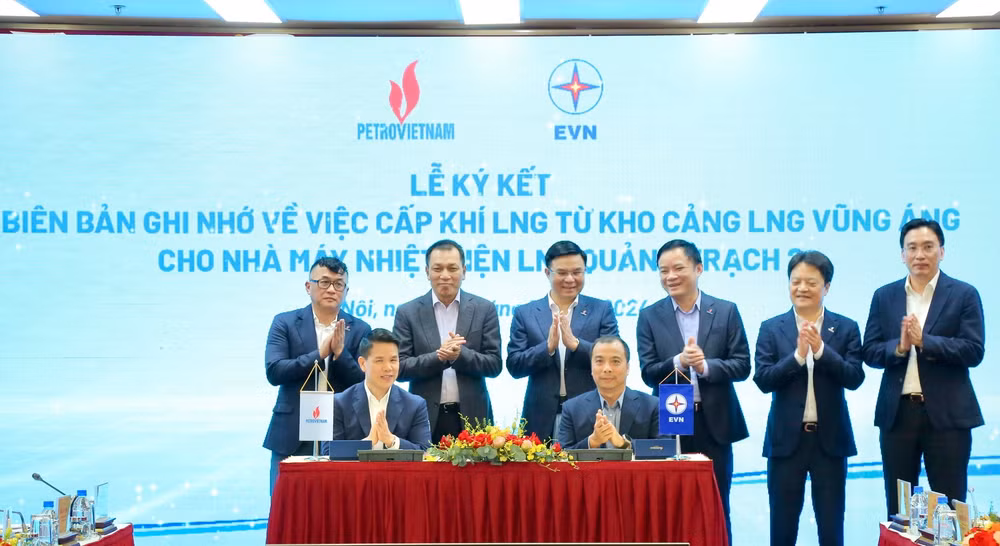 pv gas ky ket bien ban ghi nho voi tap doan dien luc viet nam hinh 2
