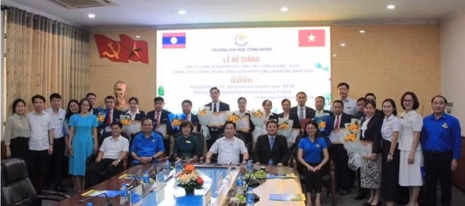 dai hoc cong doan be giang khoa dao tao can bo cong doan lao that chat tinh huu nghi viet lao hinh 3