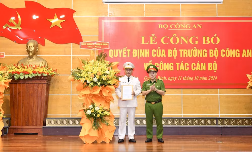 dai ta nguyen thanh liem nhan nhiem vu giam doc cong an tinh quang binh hinh 1