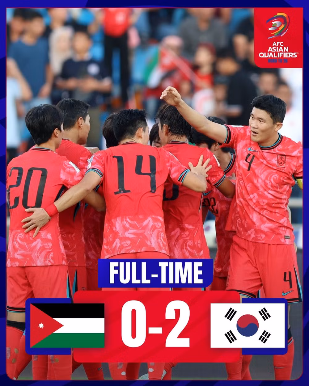 vong loai world cup 2026 khu vuc chau a han quoc qatar thang dam bahrain hoa kich tinh indonesia hinh 1