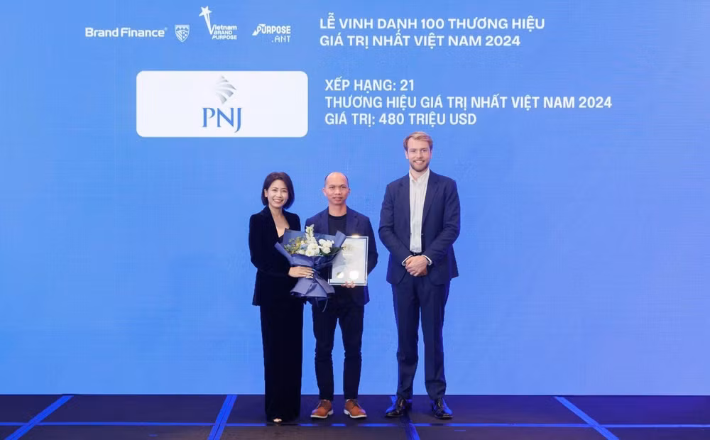 brand finance pnj la thuong hieu trang suc gia tri nhat viet nam hinh 1