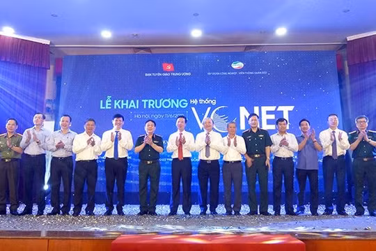 Hệ thống thông tin điện tử tuyên giáo chính thức đi vào hoạt động