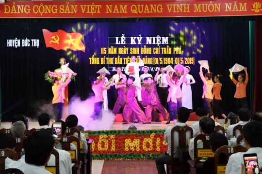 Hà Tĩnh kỷ niệm 115 năm ngày sinh Tổng Bí thư Trần Phú