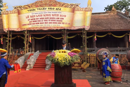 Thanh Hoá: Tưng bừng khai mạc Lễ hội Lam Kinh 2019