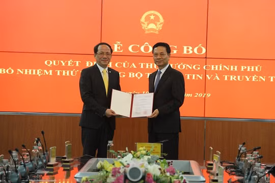 Ông Phạm Anh Tuấn được bổ nhiệm làm Thứ trưởng Bộ Thông tin và Truyền thông