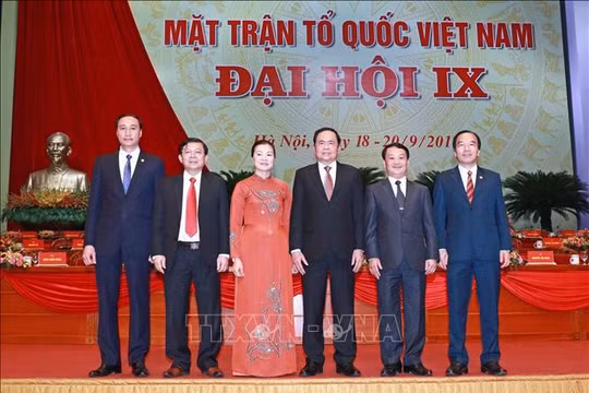 Bế mạc trọng thể Đại hội đại biểu toàn quốc Mặt trận Tổ quốc Việt Nam lần thứ IX