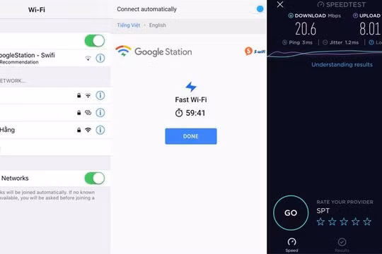 Những địa điểm Google cung cấp wifi miễn phí tại Việt Nam