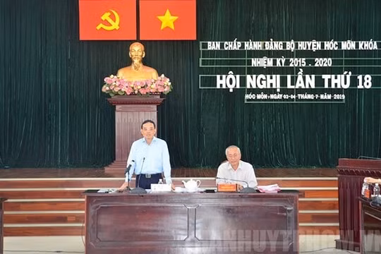 Cử cán bộ giỏi hỗ trợ huyện Hóc Môn xử lý hồ sơ tồn đọng trong tuần tới