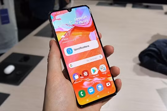 Galaxy A70 trang bị Snapdragon 670, pin khủng 4.500 mAh, mở bán cuối tháng 4