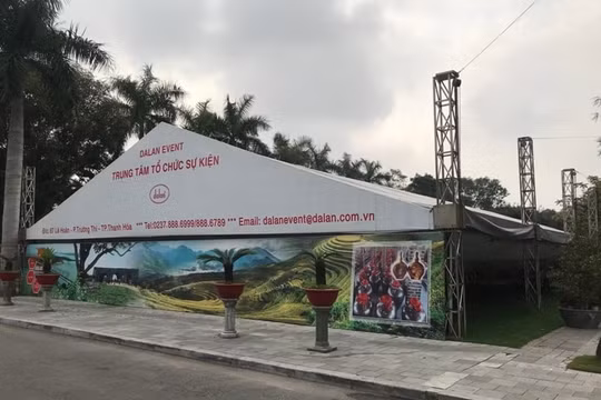 Thanh Hóa: Công ty Dạ Lan ngang nhiên “xẻ thịt” trái phép Công viên Hội An