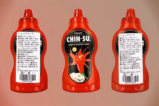 Cục An toàn thực phẩm công bố thông tin 18.000 chai tương ớt Chinsu bị Nhật Bản thu hồi