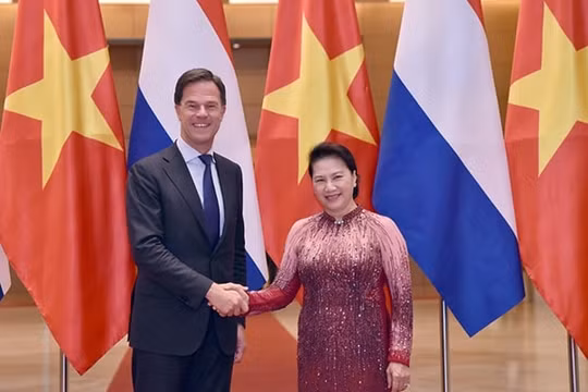 Chủ tịch Quốc hội Nguyễn Thị Kim Ngân hội kiến Thủ tướng Hà Lan Mark Rutte