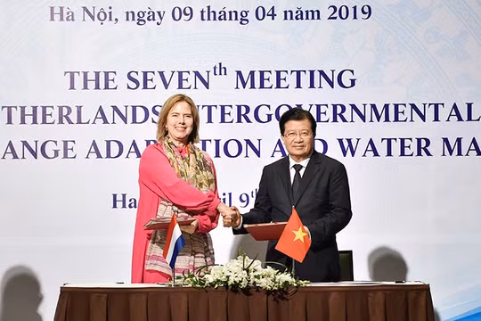 Việt Nam – Hà Lan hợp tác hiệu quả về ứng phó với biến đổi khí hậu và quản lý nước