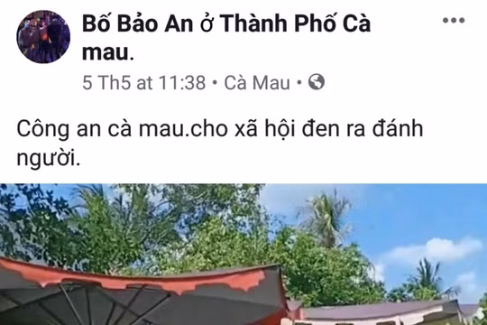 Cà Mau: Xử lý đối tượng dùng Facebook vu khống công an