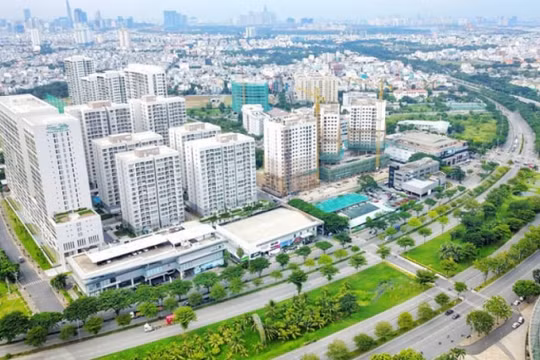 Tỷ lệ hấp thụ bất động sản tiếp tục duy trì ở mức cao