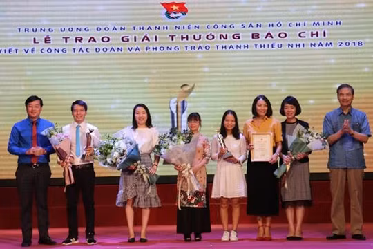 Tiếp tục nhận tác phẩm tham dự Giải báo chí toàn quốc về công tác đoàn và phong trào thanh thiếu nhi 2019