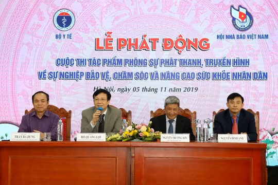 Cuộc thi tác phẩm phóng sự phát thanh, truyền hình về sự nghiệp bảo vệ, chăm sóc và nâng cao sức khỏe nhân dân